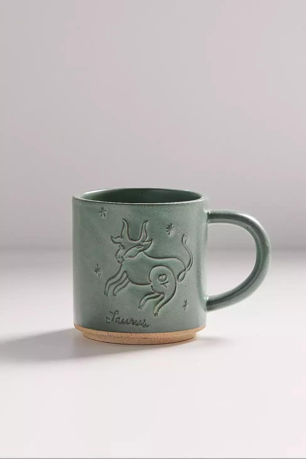 Taurus Zodiac Stacking Mug, , large image number 0