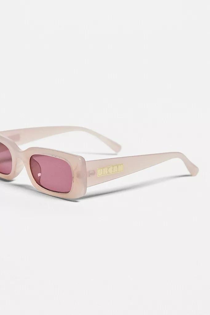 LILAC UO Rectangular Frame Sunglasses, , large image number 1