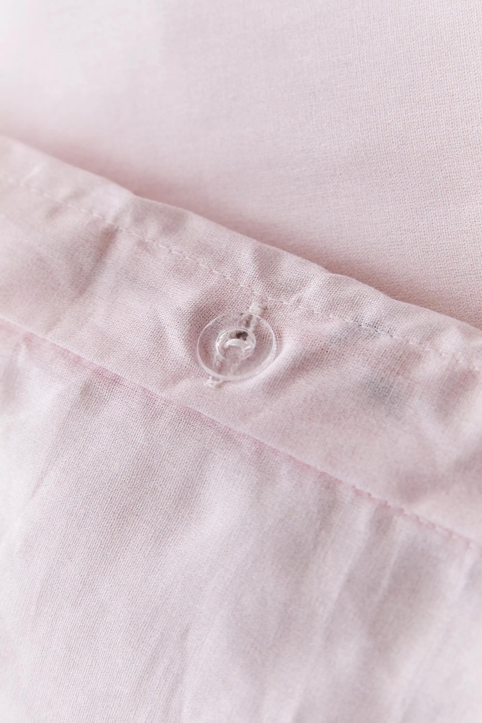 White Pretty Peach Duvet Cover Set, , large image number 3