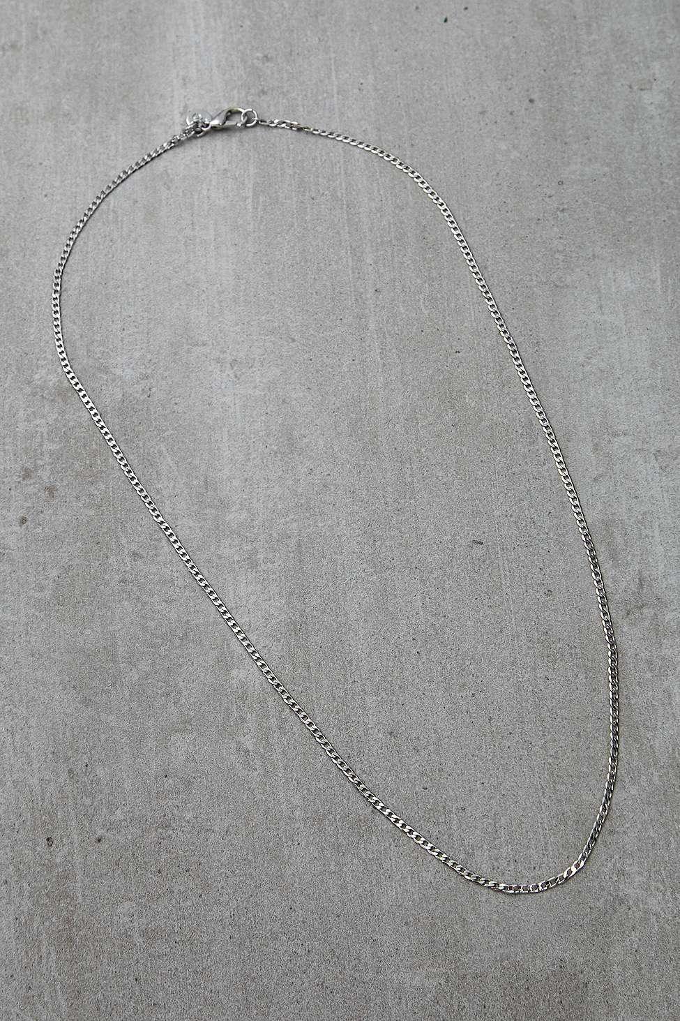 SLVR Thin Venetian Chain Necklace, , large image number 1