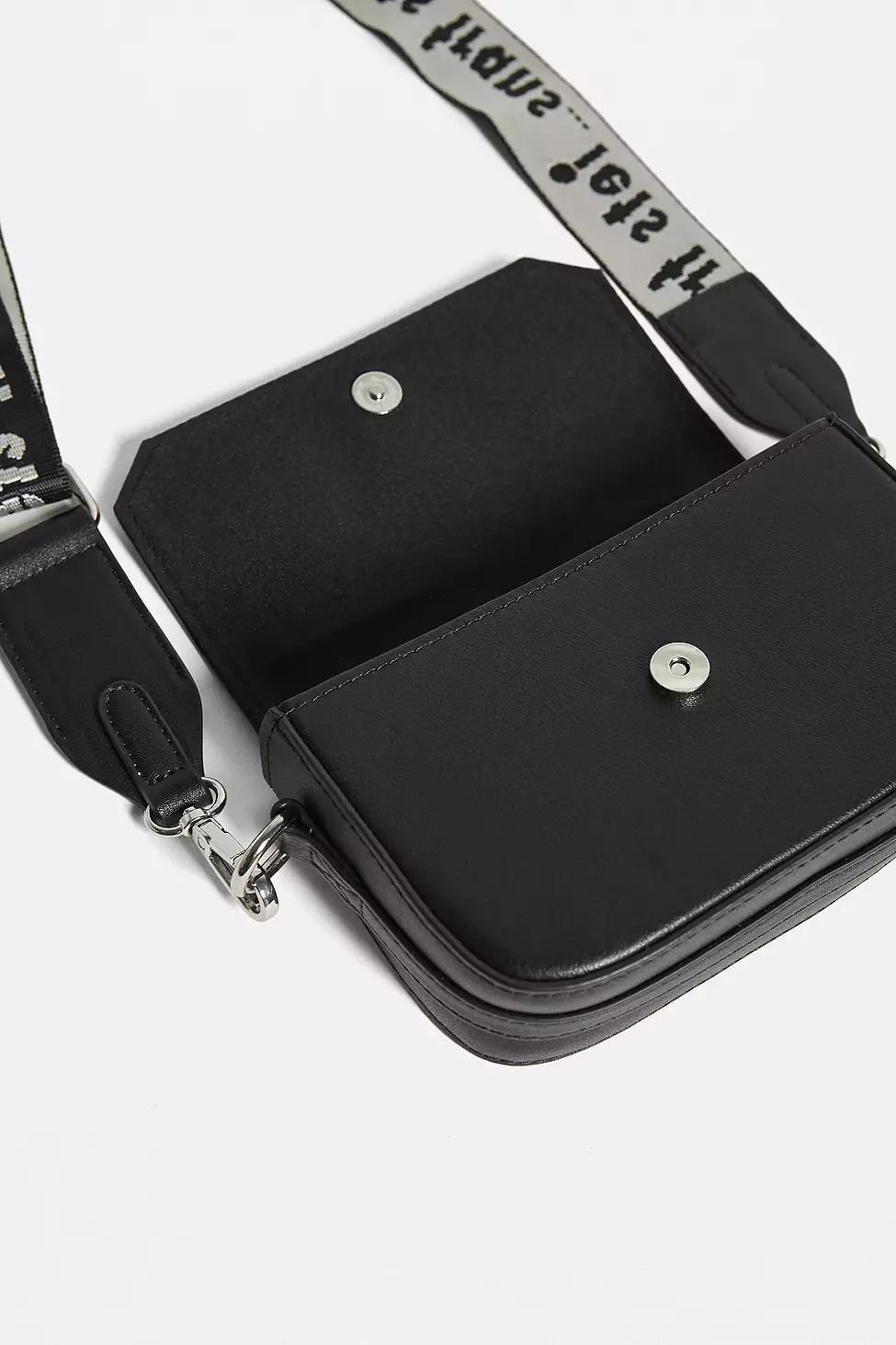 Black iets frans... Pu Crossbody Bag, Women, , large image number 1