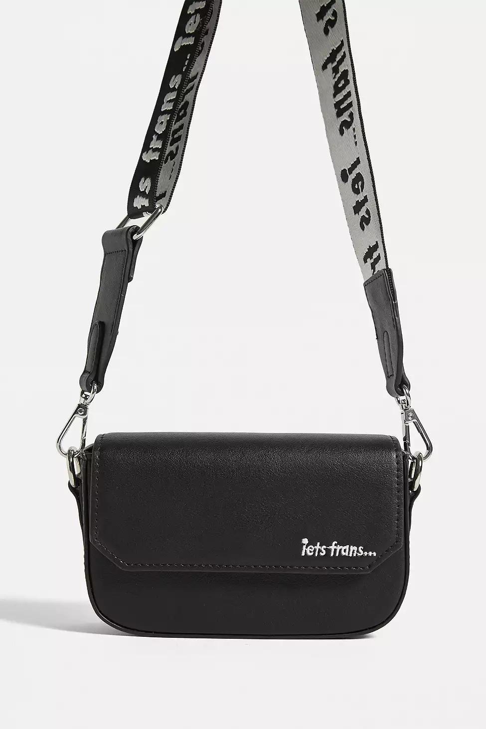 Black iets frans... Pu Crossbody Bag, Women, , large image number 2