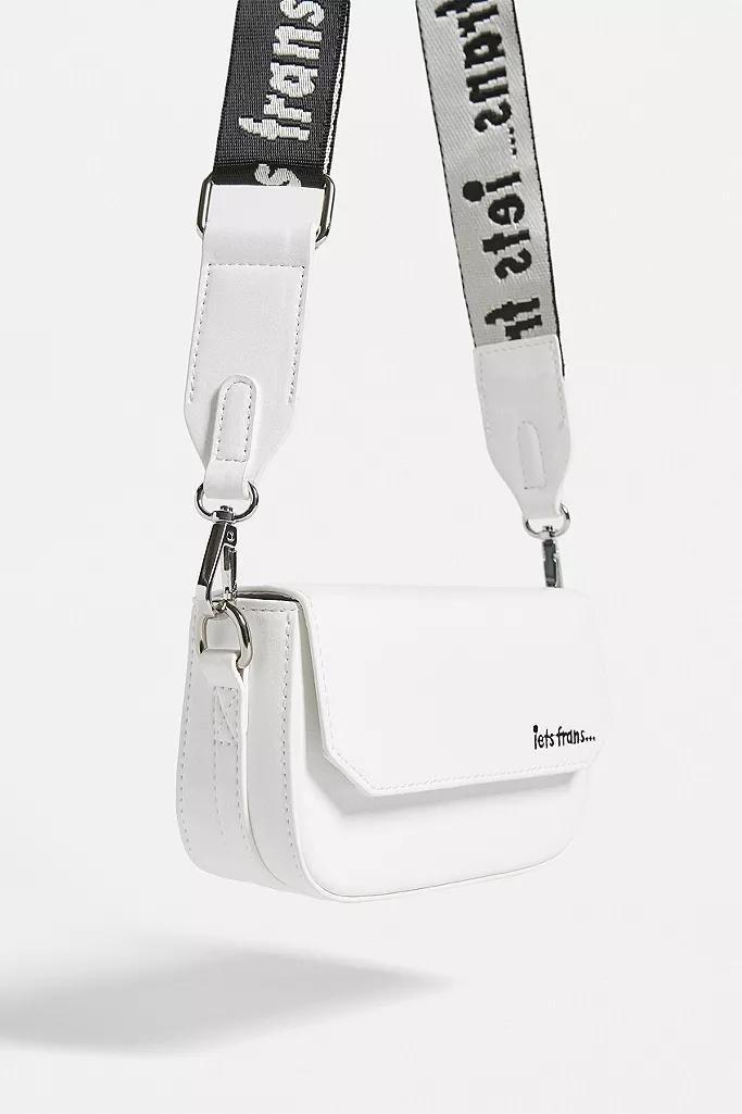 White iets frans... Pu Crossbody Bag, Women, , large image number 2