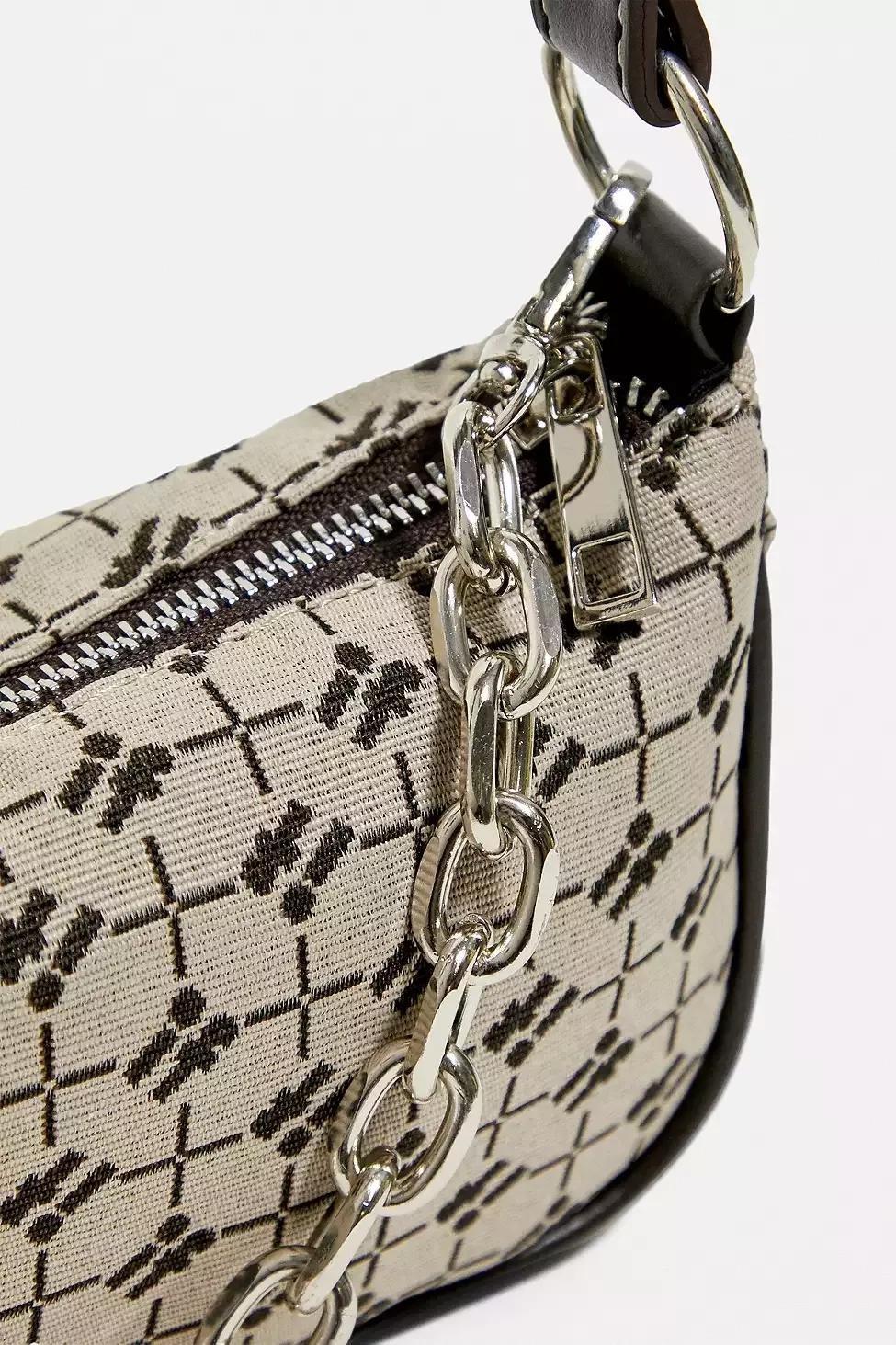 Brown iets frans... Monogram Chain Shoulder Bag, Women, , large image number 3