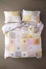 Urban Outfitters - Zodiac Patchwork Duvet Cover Set With Reusable Fabric Bag