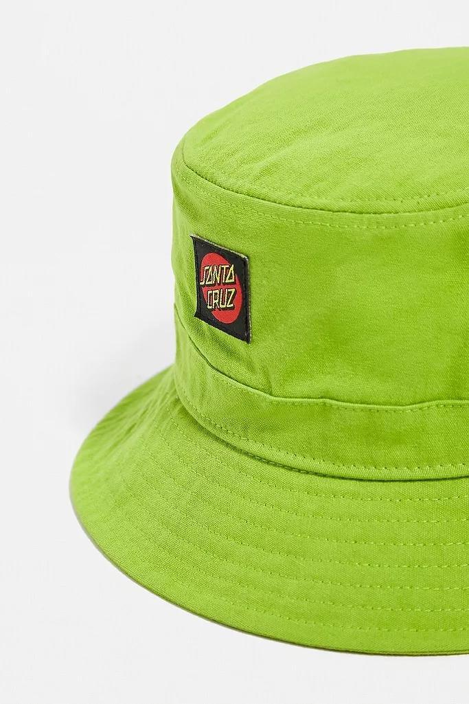 Green Santa Cruz Classic Dot Bucket Hat, Women, , large image number 1