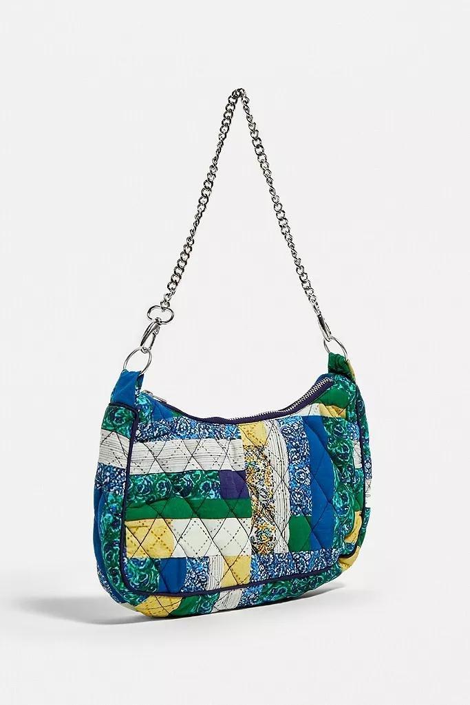Blue Motif UO Patchwork Chain Shoulder Bag, Women, , large image number 2