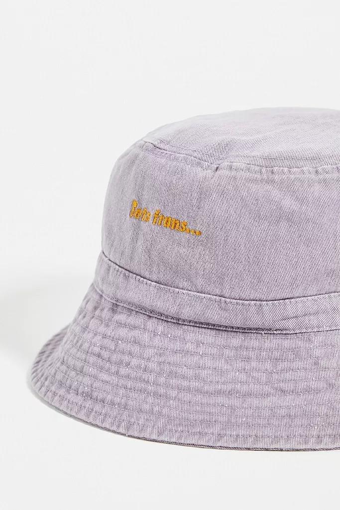Purple iets frans... Washed Bucket Hat, Men, , large image number 2