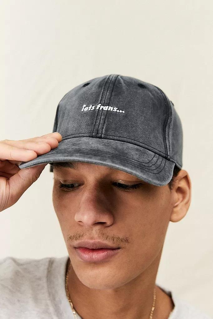 Black iets frans...Washed Baseball Cap, Men, , large image number 0