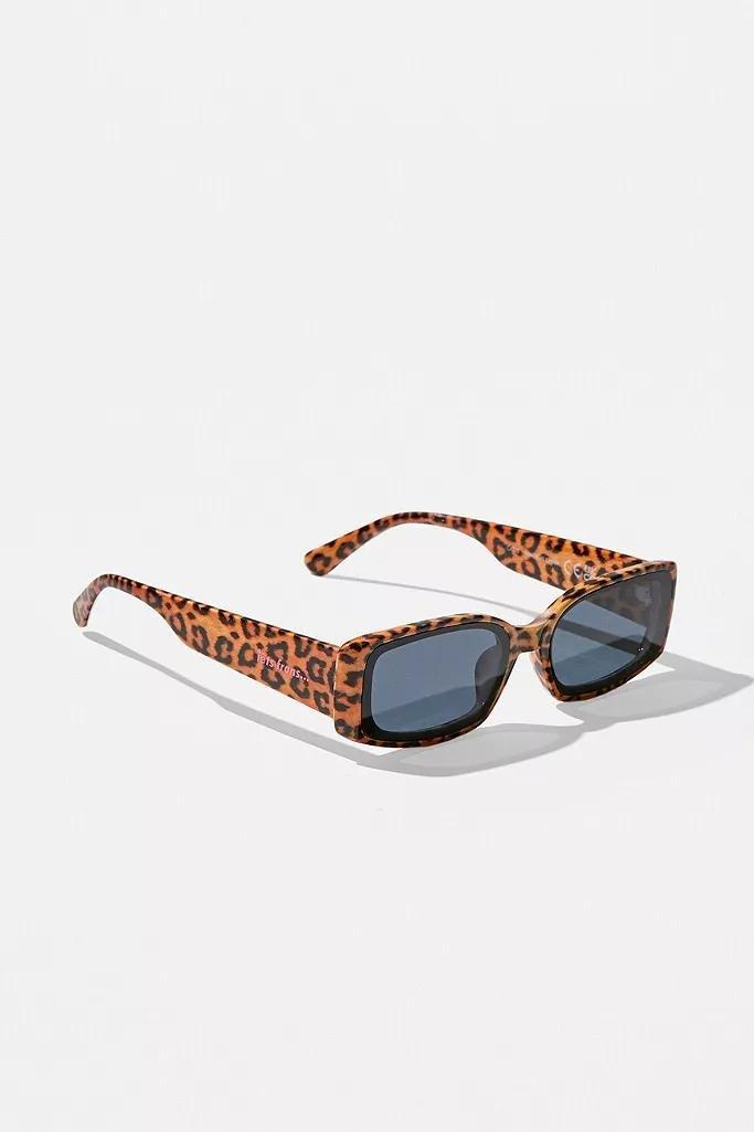 BRN iets frans... Leopard Print Fenton Sunglasses, , large image number 1