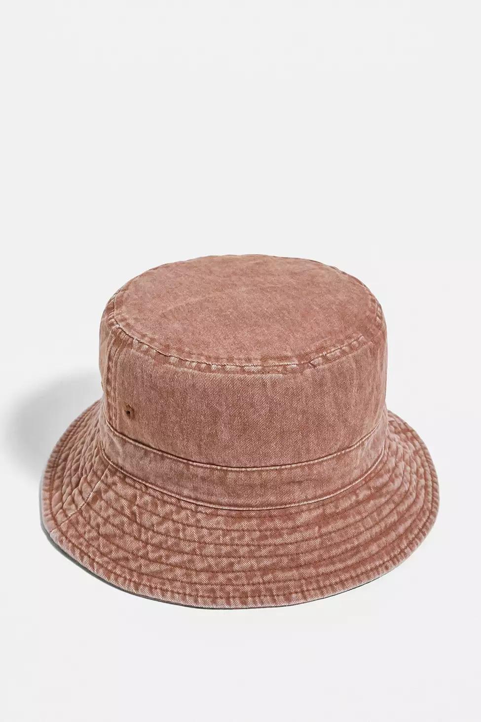 Brown UO Acid-Wash Canvas Bucket Hat, Women, , large image number 2