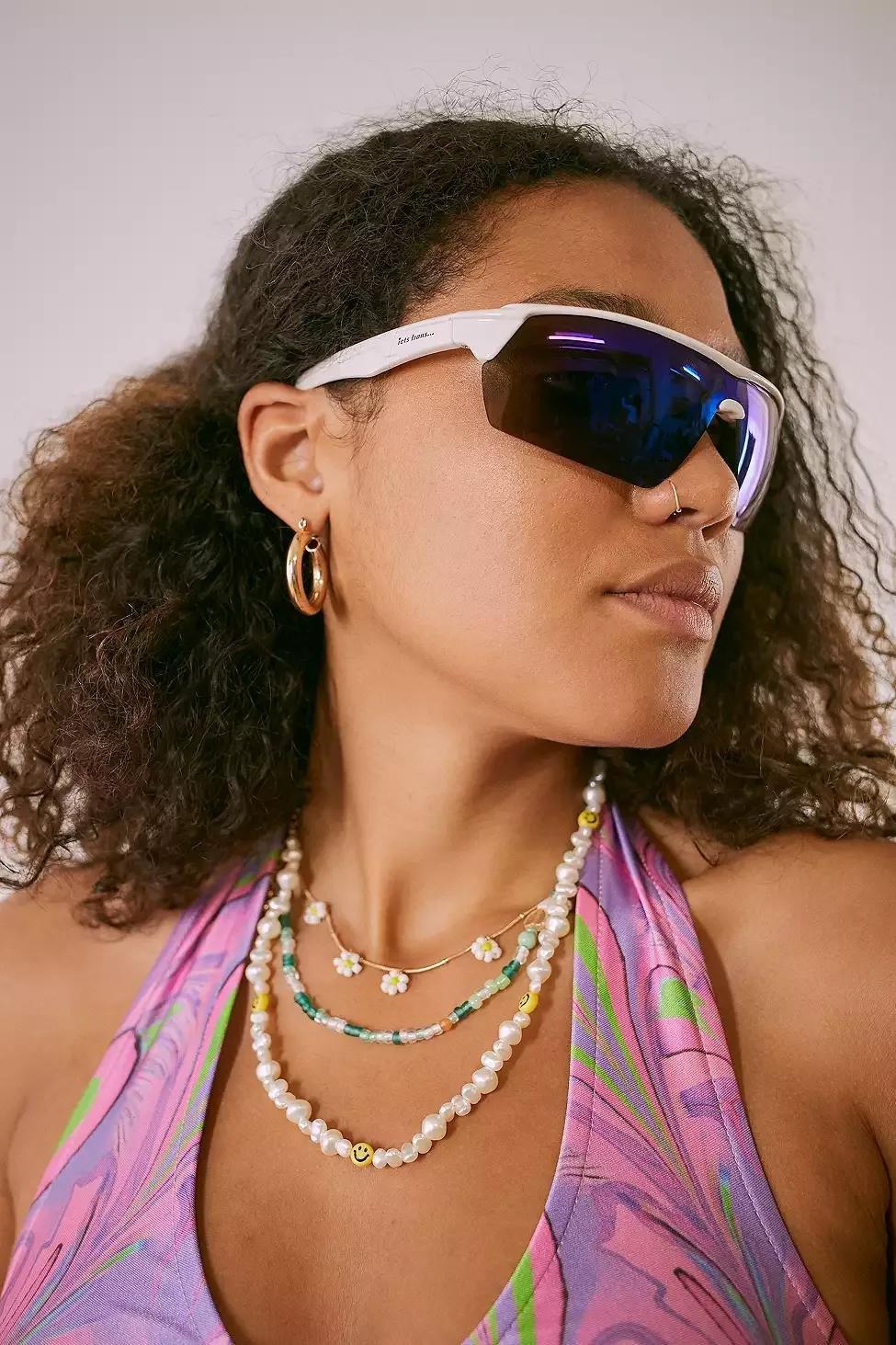 Blue iets frans... Mika Visor Sunglasses, Women, , large image number 0