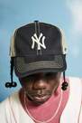 Urban Outfitters - Black '47 New York Yankees Trawler Trucker Hat