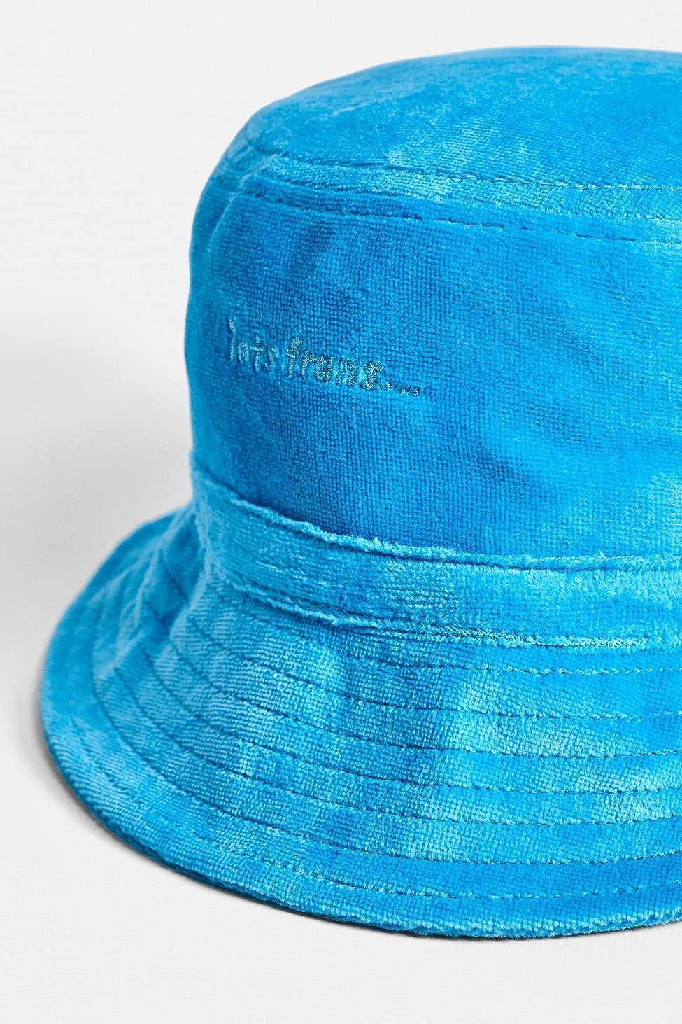 Blue iets frans... Velour Bucket Hat, Women, , large image number 1