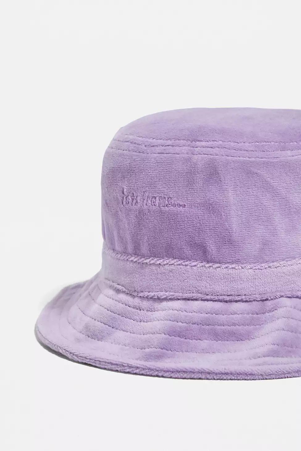 Lilac iets frans... Velour Bucket Hat, Women, , large image number 2