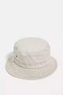 Urban Outfitters - Creme UO Stitched Canvas Bucket Hat, Women