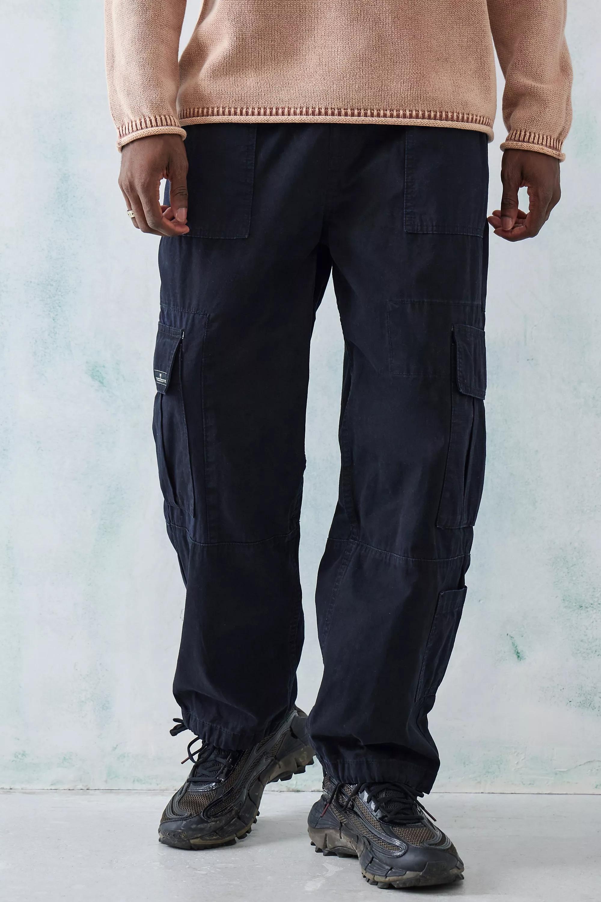 Black Bdg Wash Utility Pants, , large image number 0