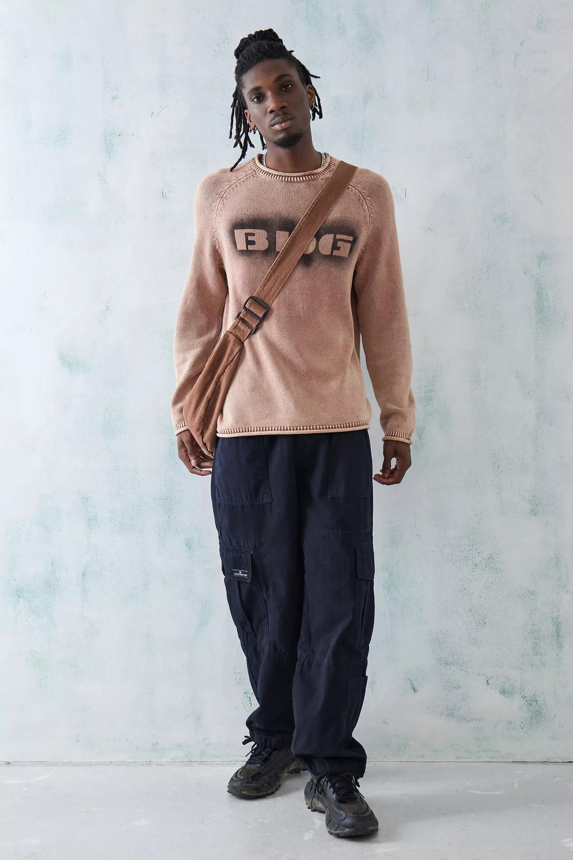 Black Bdg Wash Utility Pants, BLK, large image number 3