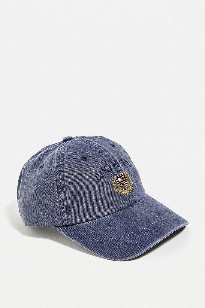Navy BDG Denim Crest Cap, Women, , large image number 0