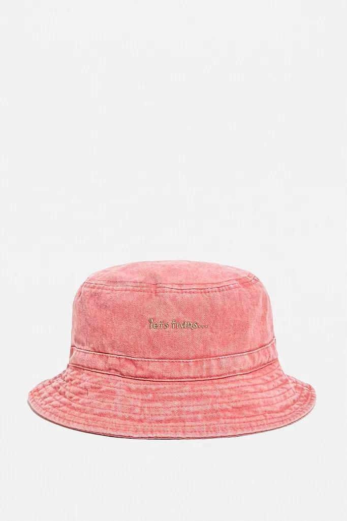 Pink iets frans...Washed Canvas Bucket Hat, Men, , large image number 3
