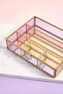 Urban Outfitters - Assorted Coloured Glass Jewellery Box