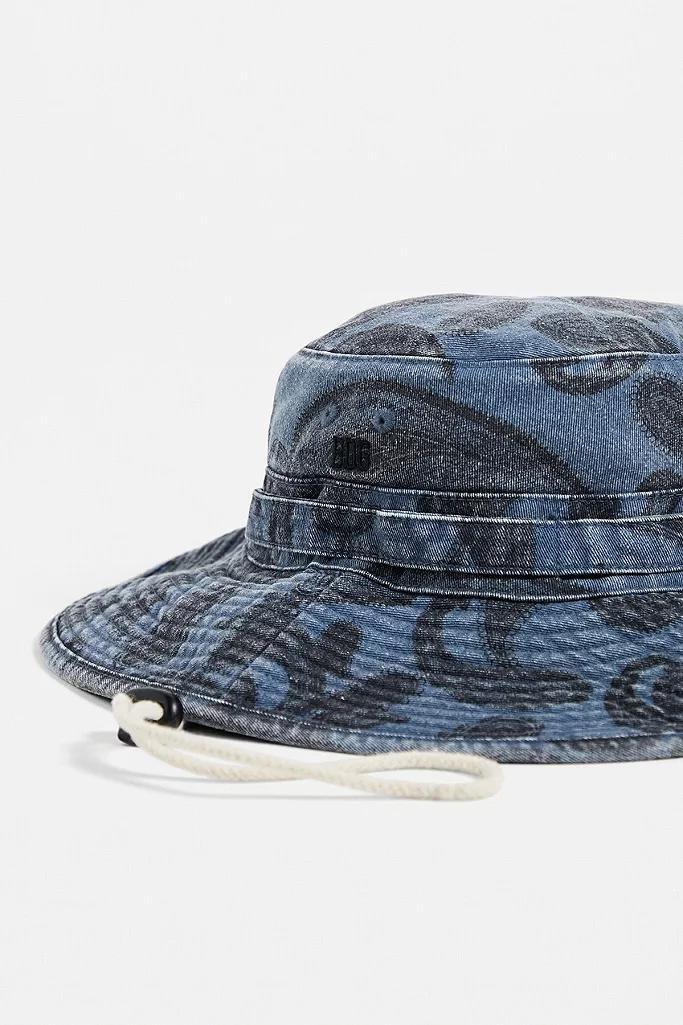 ASSORT BDG Blue Denim Paisley Print Hat, , large image number 2