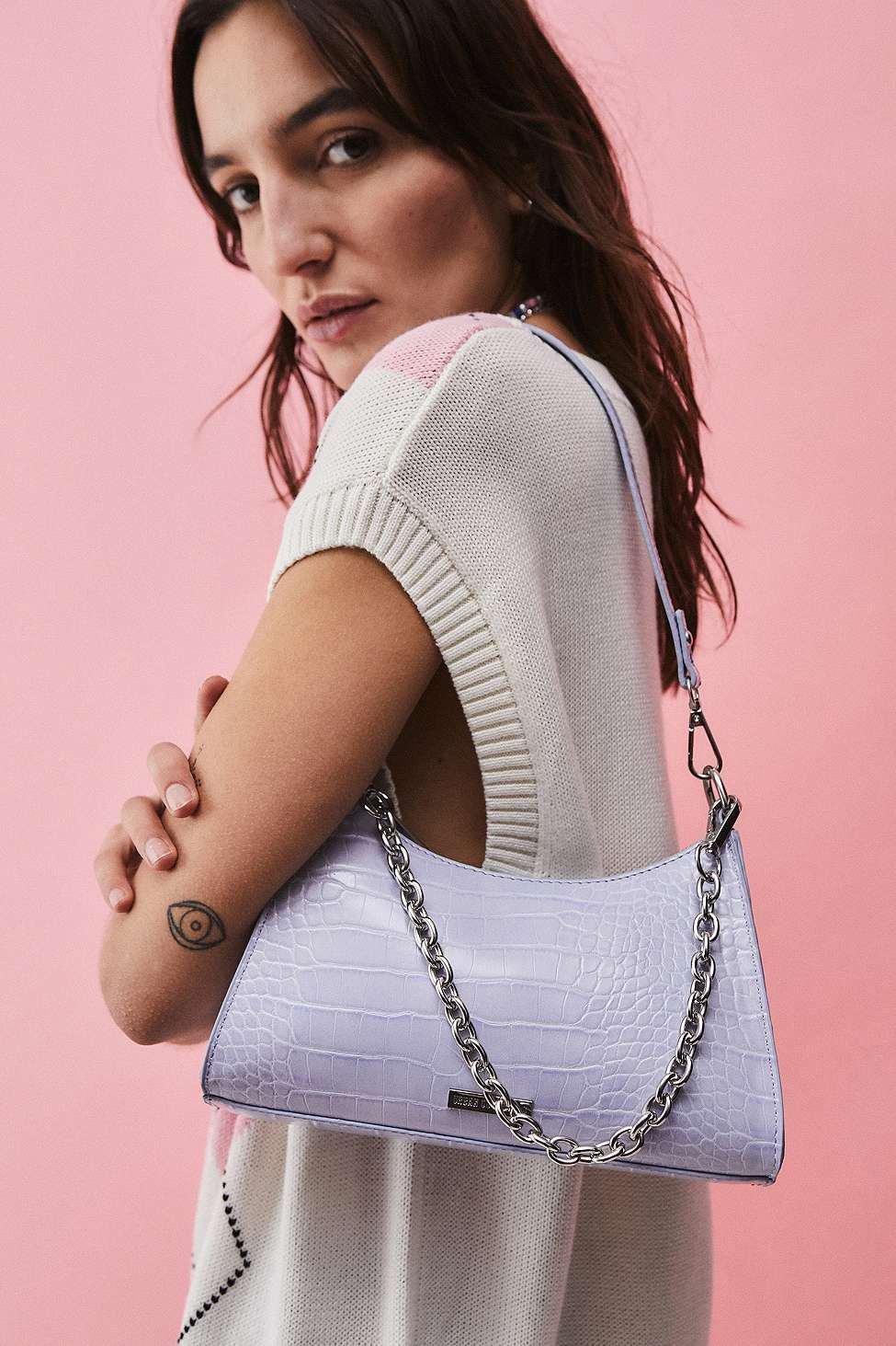 SKY UO Kez Croc Shoulder Bag, Women, , large image number 0