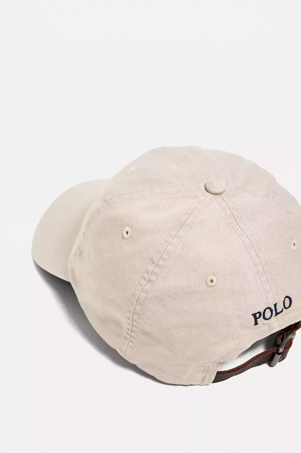 Beige Polo Ralph Lauren Tan Cotton Cap, Men, , large image number 2