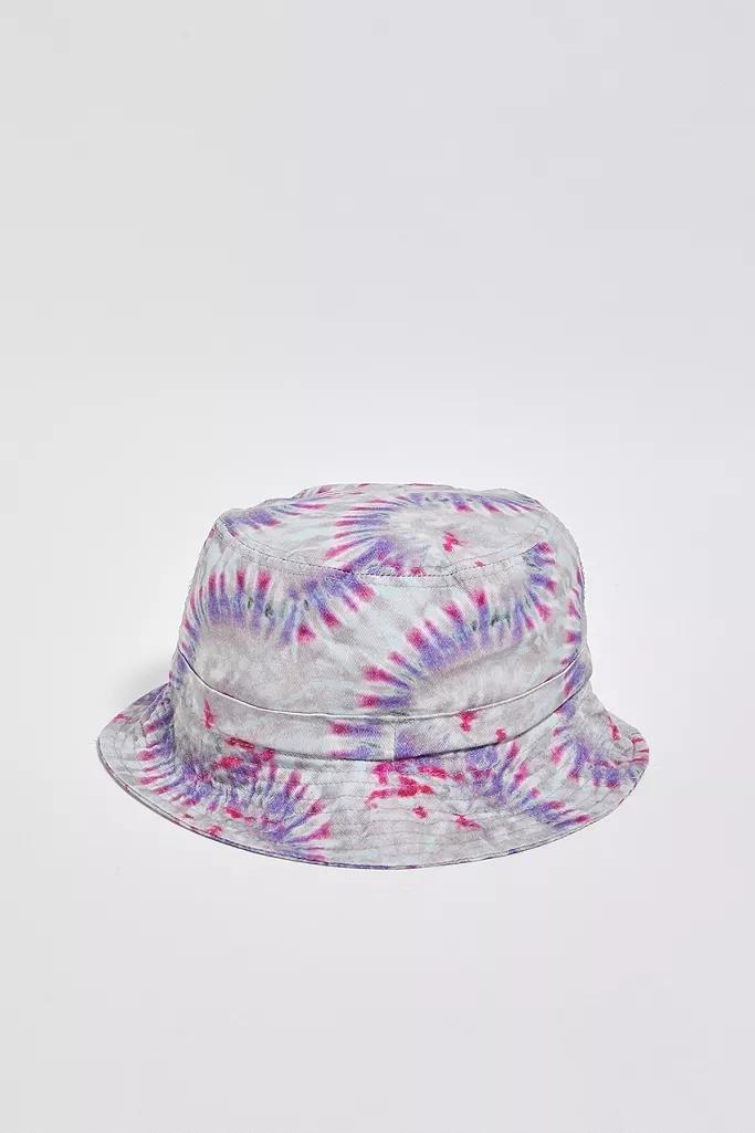 Assorted UO Bubble Logo Tie-Dye Canvas Bucket Hat, Women, , large image number 3