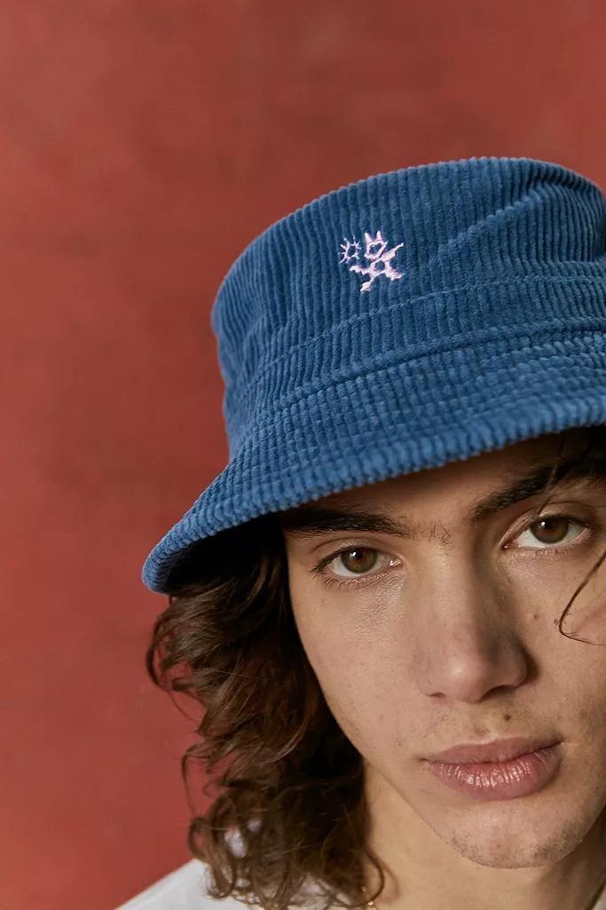 Blue UO Nomad Corduroy Bucket Hat, , large image number 0