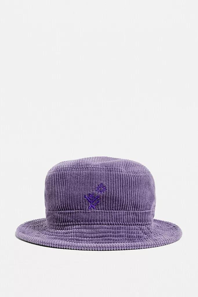 Purple UO Nomad Corduroy Bucket Hat, Men, , large image number 1