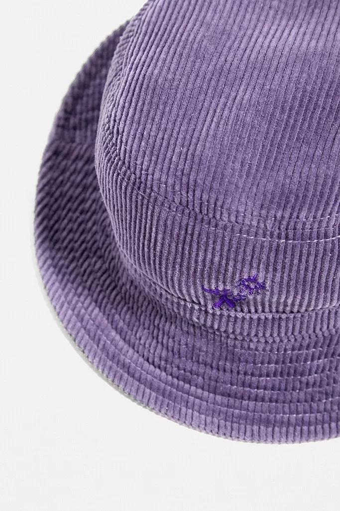 Purple UO Nomad Corduroy Bucket Hat, Men, , large image number 2