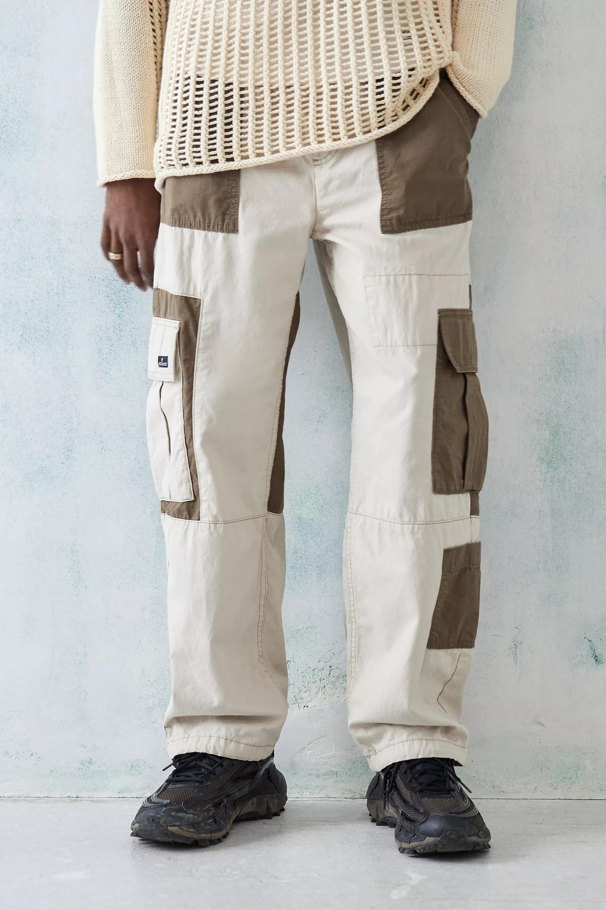 IVRY BDG Ecru Patchwork Utility Pant, , large image number 1