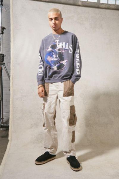 IVRY BDG Ecru Patchwork Utility Pant, , large image number 4