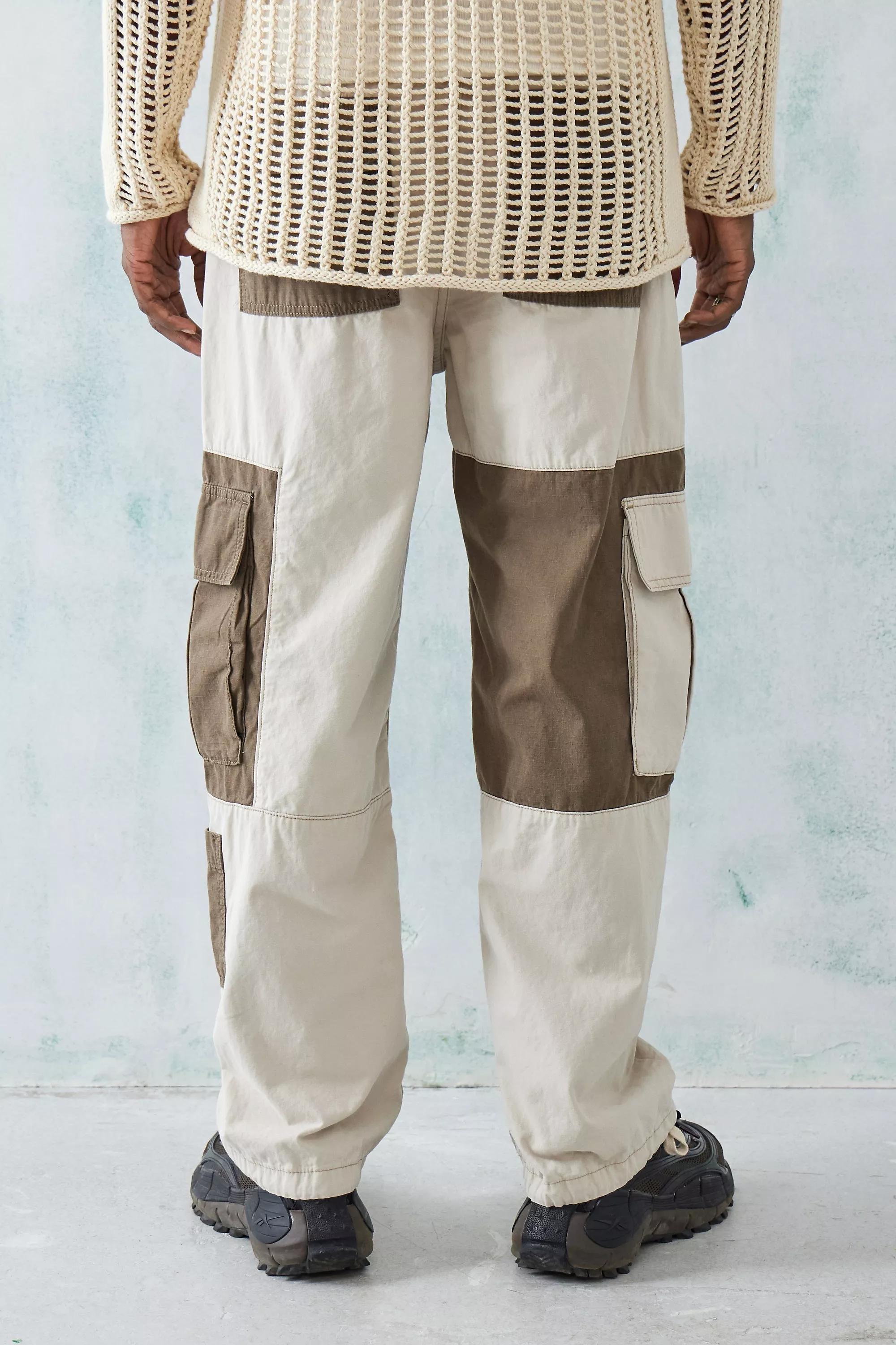IVRY BDG Ecru Patchwork Utility Pant, , large image number 7