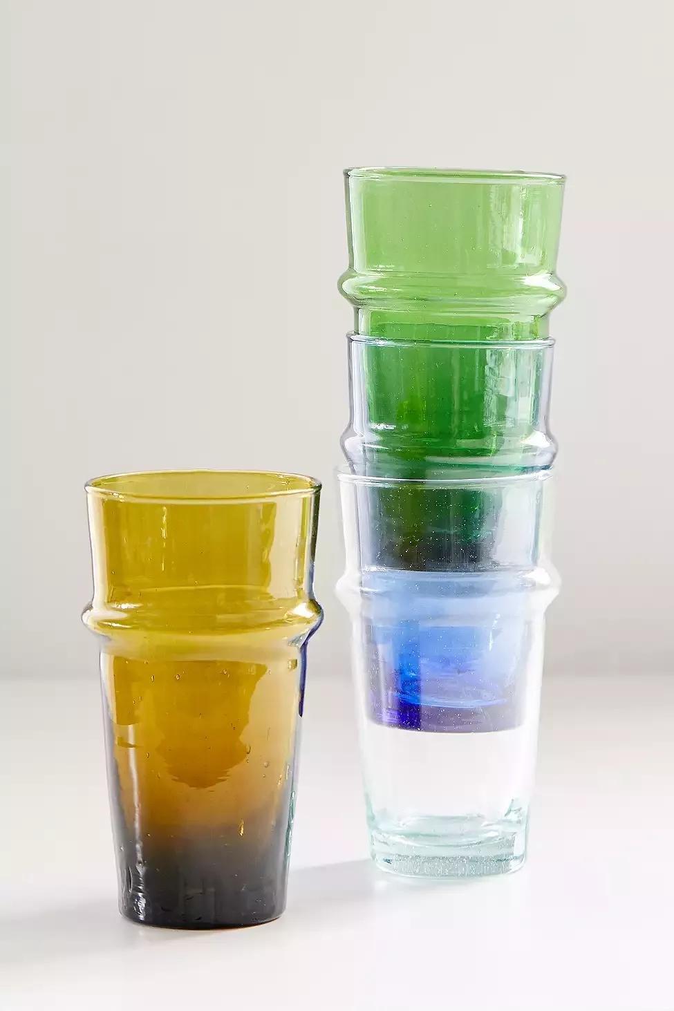 GRN Recycled Moroccan Stacking Glass, , large image number 2