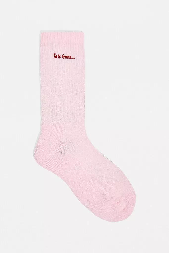 Pink iets frans... Crew Socks, Men, , large image number 0