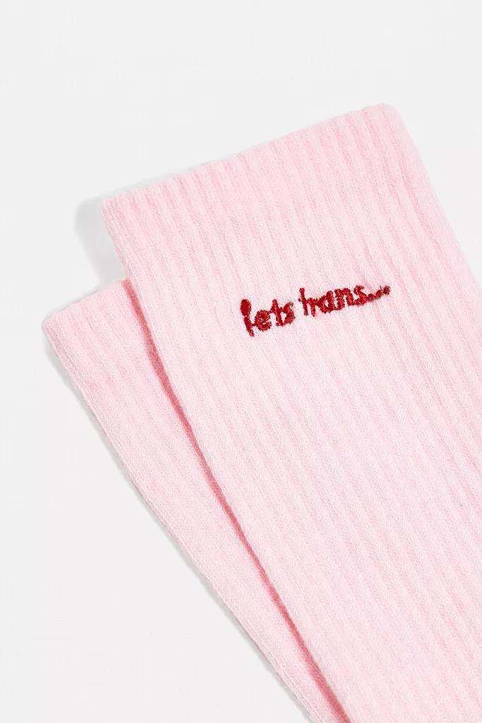 Pink iets frans... Crew Socks, Men, , large image number 1