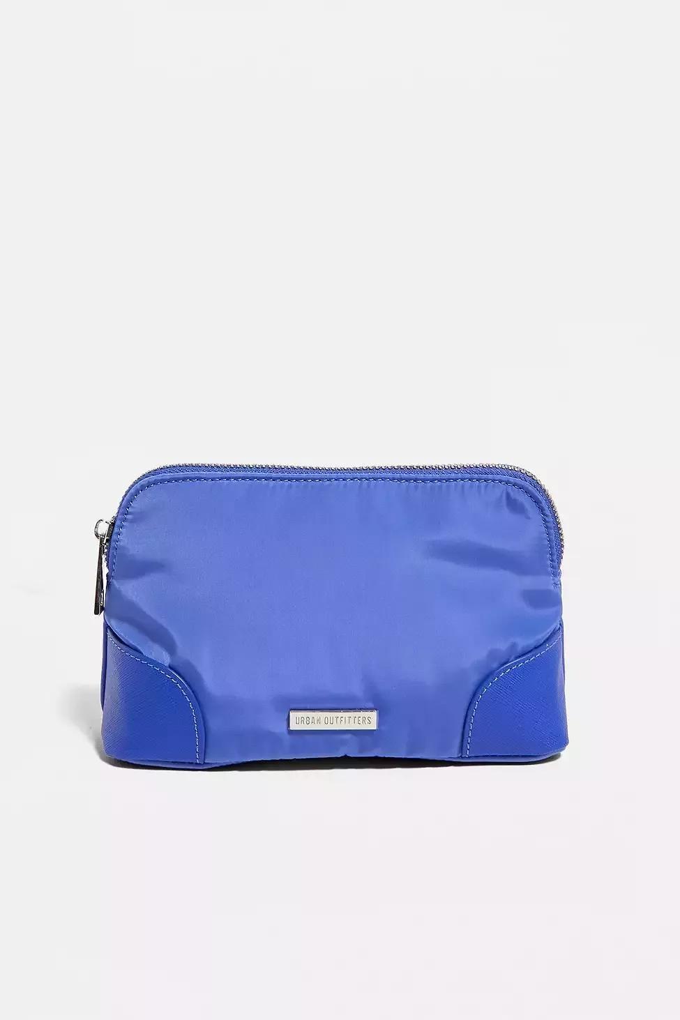 Blue Reinforced Corner Makeup Bag, Women, , large image number 0