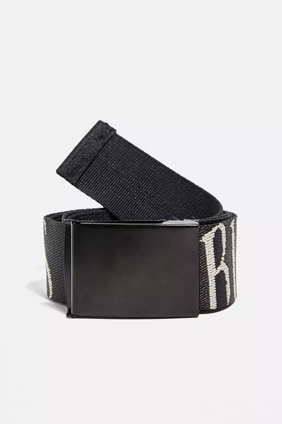 Black BDG Jacquard Webbing Belt, Women, , large image number 1