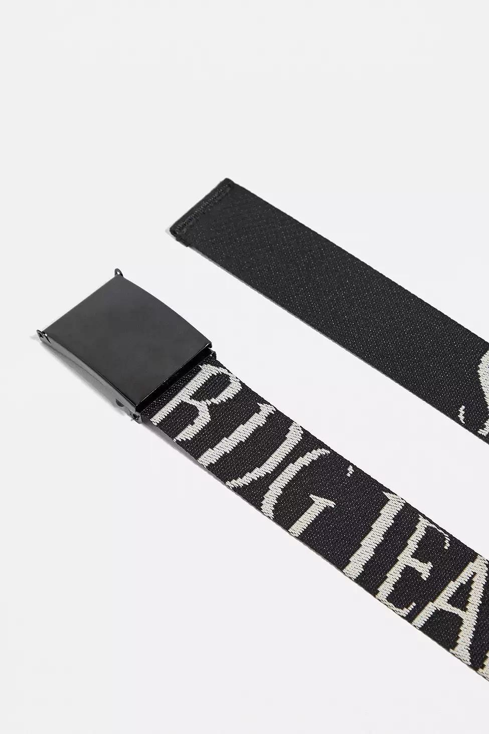 Black BDG Jacquard Webbing Belt, Women, , large image number 2