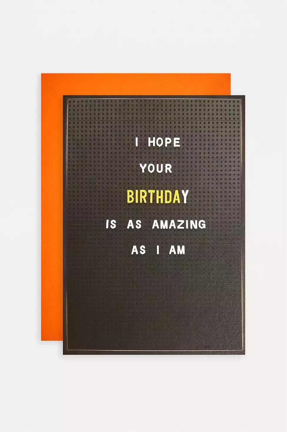 Assorted Amazing Birthday Card, , large image number 0