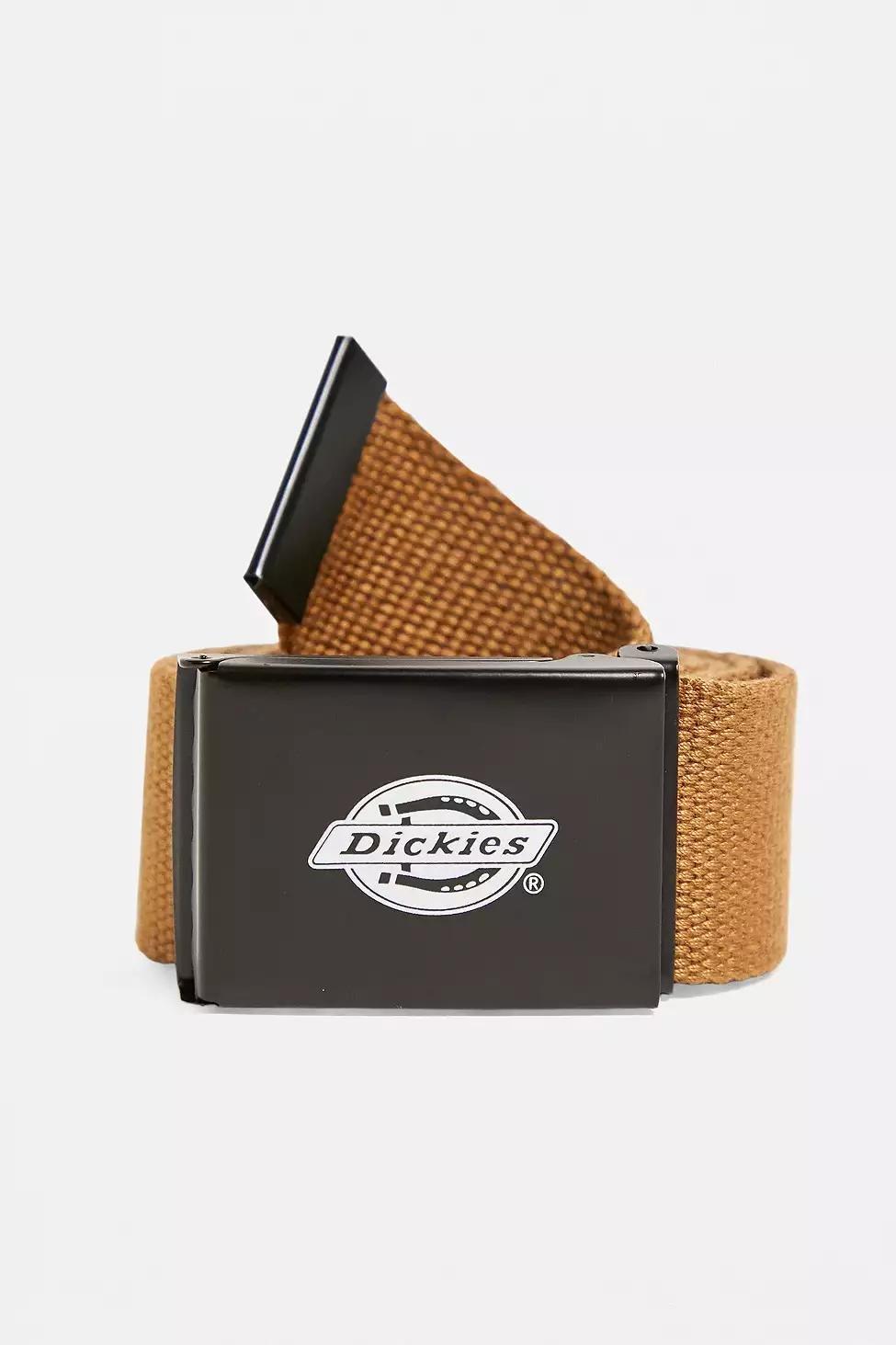 Chocolate Dickies Orcutt Webbing Belt, Men, , large image number 1