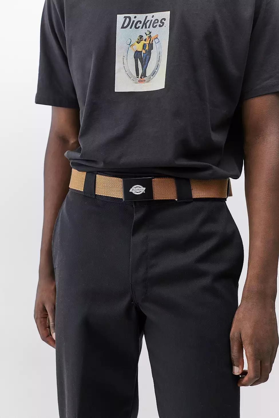 Chocolate Dickies Orcutt Webbing Belt, Men, , large image number 2