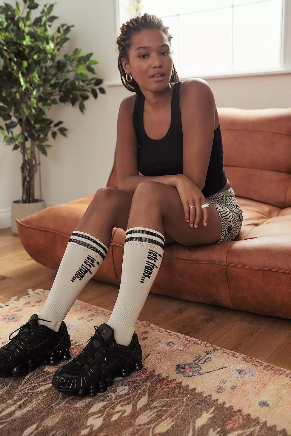 Ivory iets frans... Football Socks, Women, , large image number 1