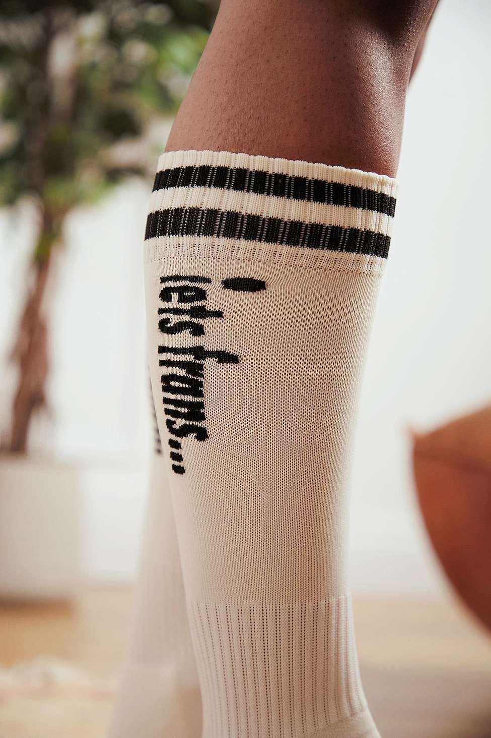 Ivory iets frans... Football Socks, Women, , large image number 4