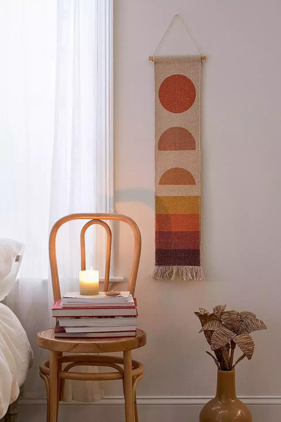 ASSORT Abstract Sunset Wall Hanging, , large image number 0