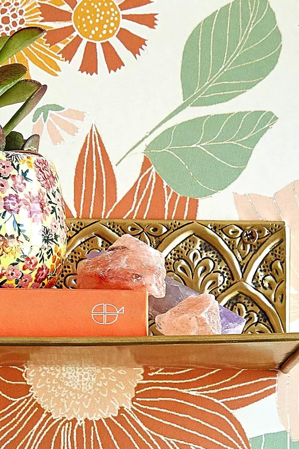 رف محفور نحاسي, , large image number 1