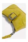 Urban Outfitters - Yellow Uo Buckle Accent Croc Shoulder Bag