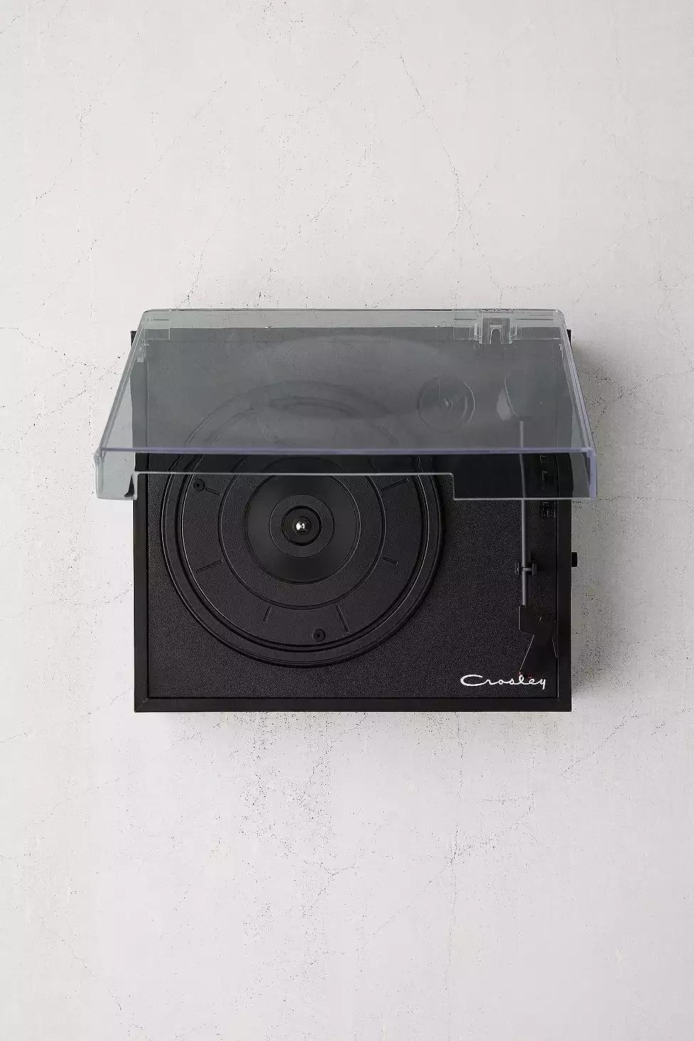 BLK Crosley UO Exclusive Black Ryder Bluetooth Record Player, , large image number 1